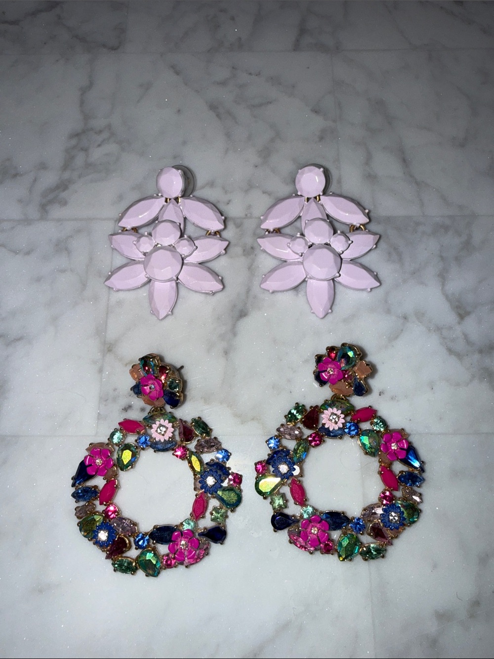 Two Pair J Crew Statement Earrings